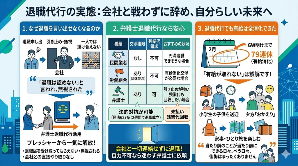 退職代行を使えば会社と戦わずに辞められる